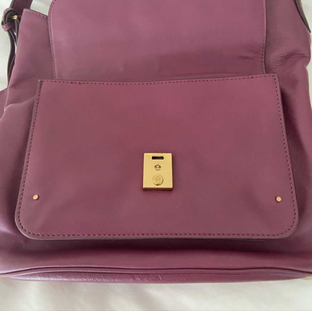 Elegant Purple Shoulder Bag - Picture 8 of 12